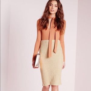 Missguided midi skirt